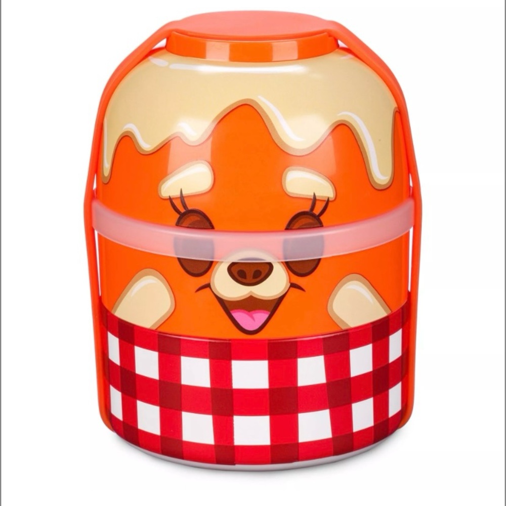 Disney Munchlings Bento Box Turning Red Panda Mei Lee Pixar Food Container New